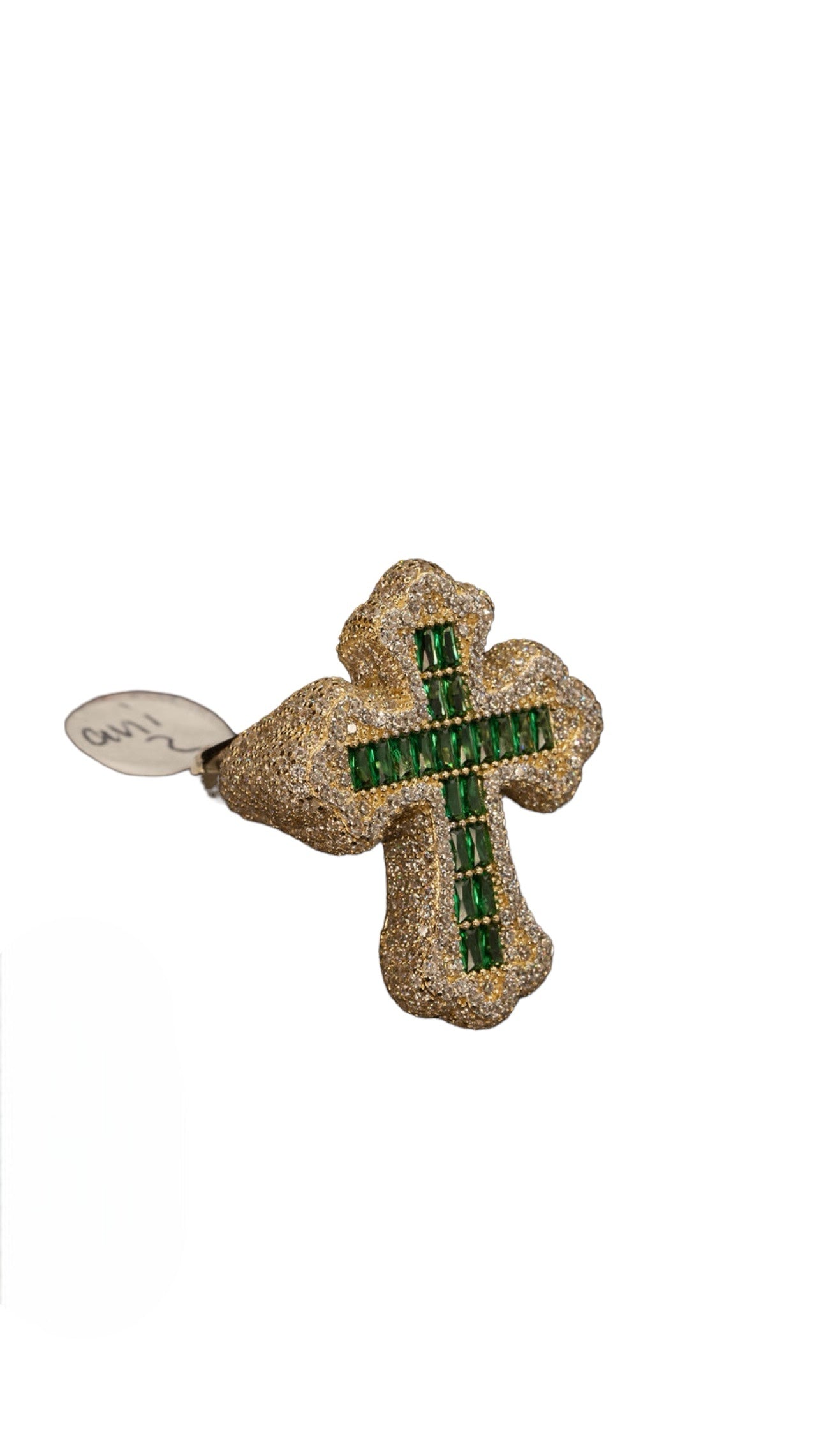 NEW* 14k CZ Cross Men's Ring